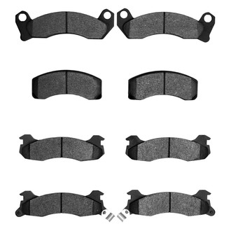 R1 Concepts® - Semi-Metallic Front and Rear Brake Pad Set