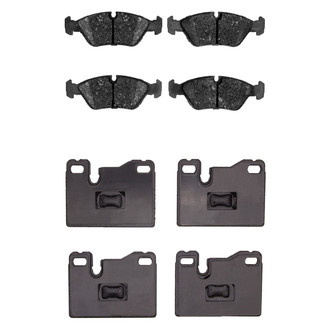 R1 Concepts® - Semi-Metallic Semi-Metallic Front and Rear Brake Pad Set