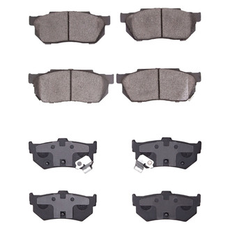 R1 Concepts® - Semi-Metallic Semi-Metallic Front and Rear Brake Pad Set