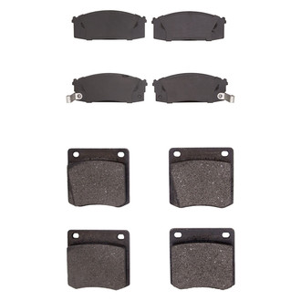 R1 Concepts® - Semi-Metallic Semi-Metallic Front and Rear Brake Pad Set