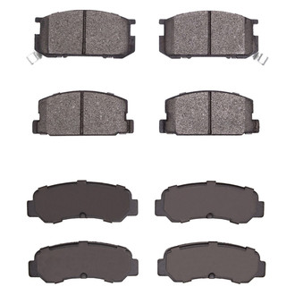 R1 Concepts® - Semi-Metallic Semi-Metallic Front and Rear Brake Pad Set