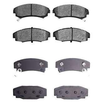 R1 Concepts® - Semi-Metallic Semi-Metallic Front and Rear Brake Pad Set