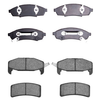 R1 Concepts® - Semi-Metallic Semi-Metallic Front and Rear Brake Pad Set