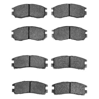 R1 Concepts® - Semi-Metallic Front and Rear Brake Pad Set