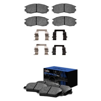 R1 Concepts® - Semi-Metallic Front and Rear Brake Pad Set