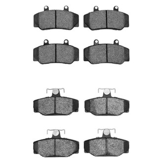 R1 Concepts® - Semi-Metallic Semi-Metallic Front and Rear Brake Pad Set