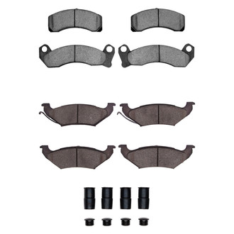 R1 Concepts® - Semi-Metallic Semi-Metallic Front and Rear Brake Pad Set