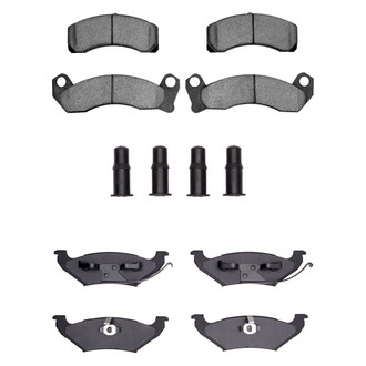 R1 Concepts® - Semi-Metallic Semi-Metallic Front and Rear Brake Pad Set
