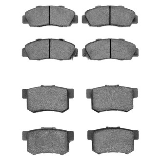 R1 Concepts® - Semi-Metallic Semi-Metallic Front and Rear Brake Pad Set