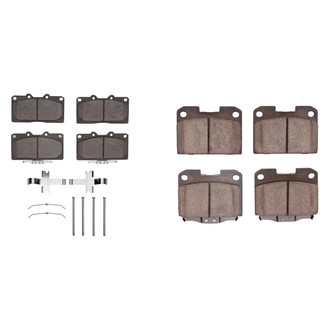 R1 Concepts® - Semi-Metallic Semi-Metallic Front and Rear Brake Pad Set