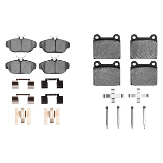R1 Concepts® - Semi-Metallic Semi-Metallic Front and Rear Brake Pad Set