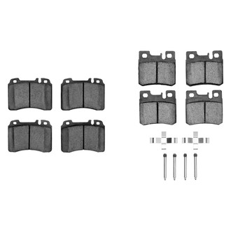 R1 Concepts® - Semi-Metallic Semi-Metallic Front and Rear Brake Pad Set