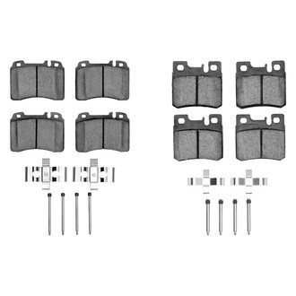 R1 Concepts® - Semi-Metallic Semi-Metallic Front and Rear Brake Pad Set