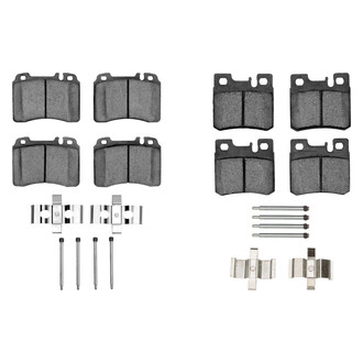 R1 Concepts® - Semi-Metallic Semi-Metallic Front and Rear Brake Pad Set
