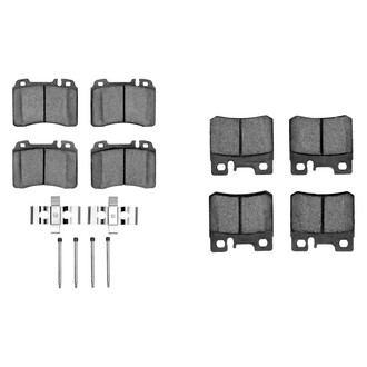 R1 Concepts® - Semi-Metallic Semi-Metallic Front and Rear Brake Pad Set