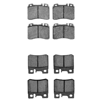 R1 Concepts® - Semi-Metallic Semi-Metallic Front and Rear Brake Pad Set