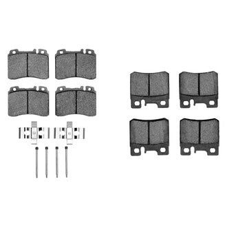 R1 Concepts® - Semi-Metallic Semi-Metallic Front and Rear Brake Pad Set