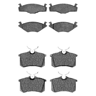 R1 Concepts® - Semi-Metallic Front and Rear Brake Pad Set