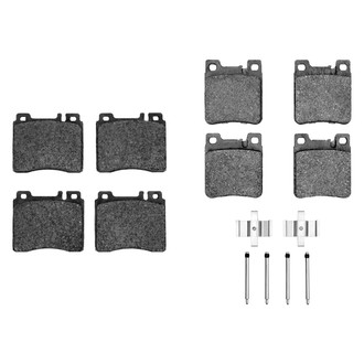 R1 Concepts® - Semi-Metallic Front and Rear Brake Pad Set