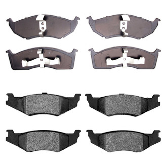 R1 Concepts® - Semi-Metallic Semi-Metallic Front and Rear Brake Pad Set