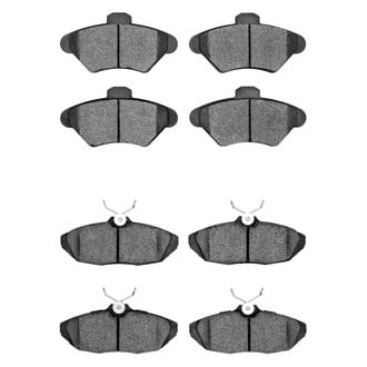 R1 Concepts® - Semi-Metallic Front and Rear Brake Pad Set