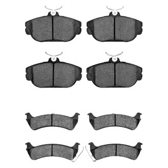 R1 Concepts® - Semi-Metallic Semi-Metallic Front and Rear Brake Pad Set