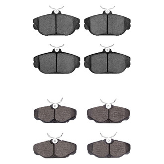 R1 Concepts® - Semi-Metallic Semi-Metallic Front and Rear Brake Pad Set