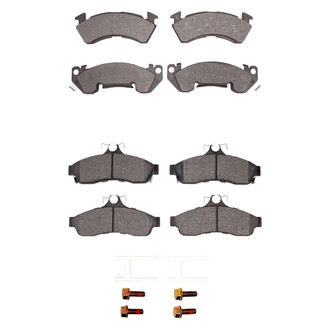 R1 Concepts® - Semi-Metallic Semi-Metallic Front and Rear Brake Pad Set