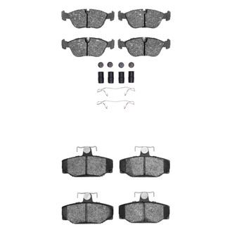 R1 Concepts® - Semi-Metallic Semi-Metallic Front and Rear Brake Pad Set