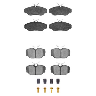 R1 Concepts® - Semi-Metallic Semi-Metallic Front and Rear Brake Pad Set