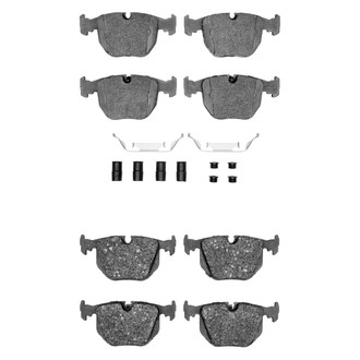 R1 Concepts® - Semi-Metallic Semi-Metallic Front and Rear Brake Pad Set