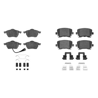 R1 Concepts® - Semi-Metallic Semi-Metallic Front and Rear Brake Pad Set