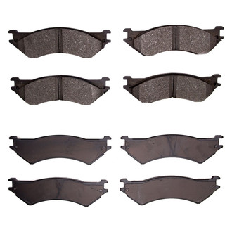 R1 Concepts® - Semi-Metallic Front and Rear Brake Pad Set