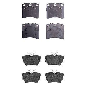 R1 Concepts® - Semi-Metallic Semi-Metallic Front and Rear Brake Pad Set