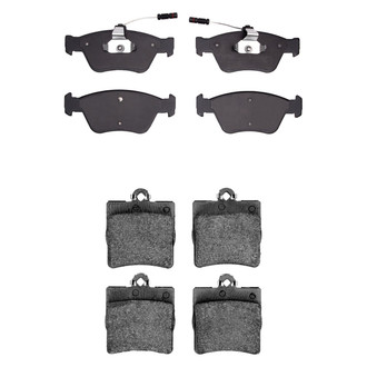 R1 Concepts® - Semi-Metallic Semi-Metallic Front and Rear Brake Pad Set