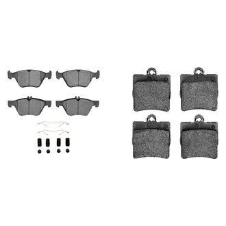R1 Concepts® - Semi-Metallic Semi-Metallic Front and Rear Brake Pad Set