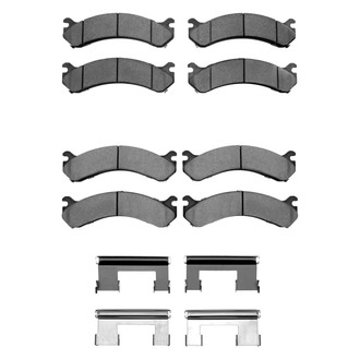 R1 Concepts® - Semi-Metallic Semi-Metallic Front and Rear Brake Pad Set