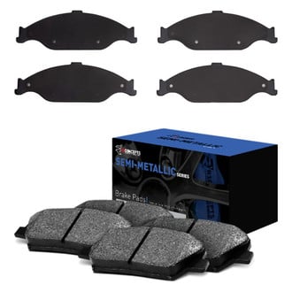 R1 Concepts® - Semi-Metallic Front and Rear Brake Pad Set