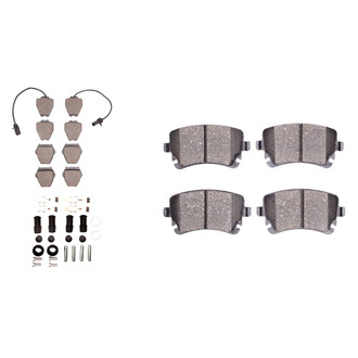 R1 Concepts® - Semi-Metallic Semi-Metallic Front and Rear Brake Pad Set