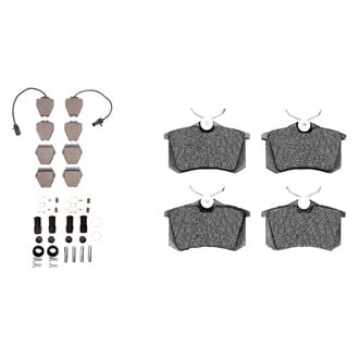 R1 Concepts® - Semi-Metallic Front and Rear Brake Pad Set