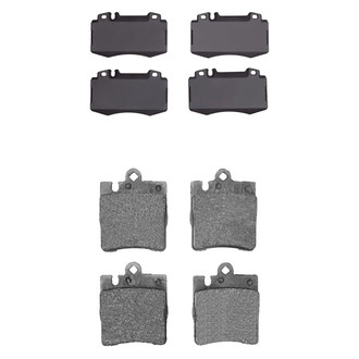 R1 Concepts® - Semi-Metallic Front and Rear Brake Pad Set