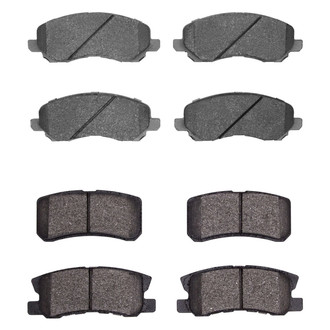 R1 Concepts® - Semi-Metallic Semi-Metallic Front and Rear Brake Pad Set