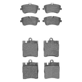 R1 Concepts® - Semi-Metallic Semi-Metallic Front and Rear Brake Pad Set