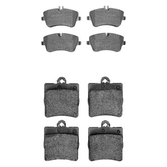 R1 Concepts® - Semi-Metallic Front and Rear Brake Pad Set