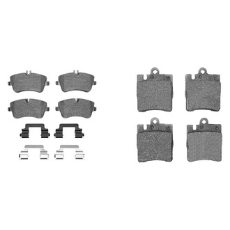 R1 Concepts® - Semi-Metallic Semi-Metallic Front and Rear Brake Pad Set