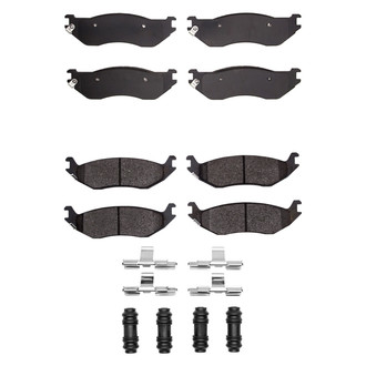 R1 Concepts® - Semi-Metallic Semi-Metallic Front and Rear Brake Pad Set