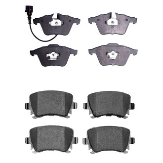 R1 Concepts® - Semi-Metallic Semi-Metallic Front and Rear Brake Pad Set