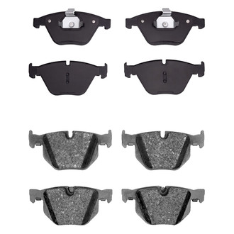 R1 Concepts® - Semi-Metallic Semi-Metallic Front and Rear Brake Pad Set