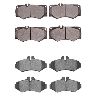 R1 Concepts® - Semi-Metallic Semi-Metallic Front and Rear Brake Pad Set