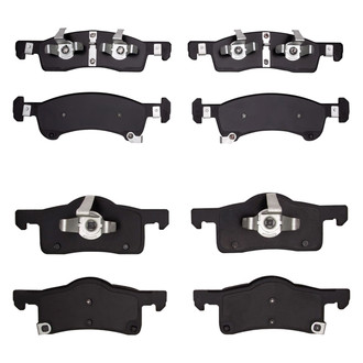 R1 Concepts® - Semi-Metallic Semi-Metallic Front and Rear Brake Pad Set